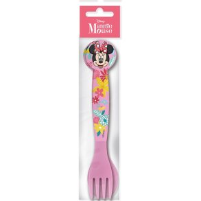 Bestikst Minnie Mouse CZ11401 Pink Plastik 2 Dele