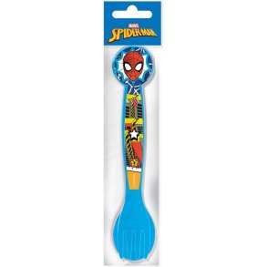 Bestikst Spider-Man CZ11402 Multifarvet Plastik 2 Dele