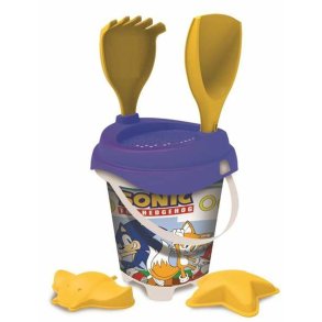 St med legetj til stranden Unice Toys 18 cm Multifarvet