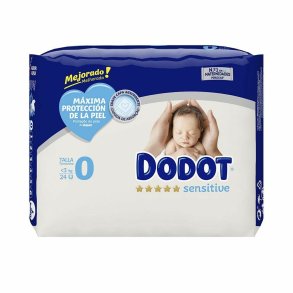 Engangsbleer Dodot Sensitive Strrelse 0 (24 uds)