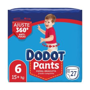 Engangsbleer Dodot Dodot Pants 15+ kg Strrelse 6 27 enheder