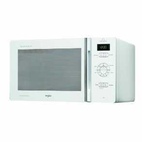 Mikroblgeovnen med Grill Whirlpool Corporation ChefPlus Hvid 800 W 25 L