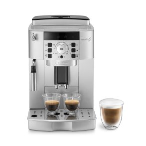 Superautomatisk kaffemaskine DeLonghi ECAM 22.110 SB Sort Slvfarvet 1450 W 15 bar 250 g 1,8 L