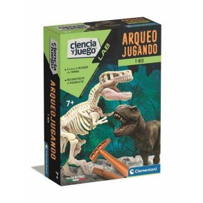 Lrerigt Spil Clementoni Arqueojugando T-Rex 15 x 21 x 5,5 cm