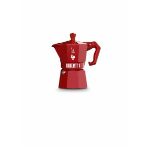 Italiensk Kaffekande Bialetti MOKA EXCLUSIVE Rd Aluminium 3 Skodelice