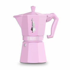Italiensk Kaffekande Bialetti MOKA EXCLUSIVE 6T Pink Aluminium 6 Kopper (6 enheder)