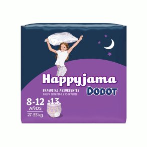 Engangsbleer Dodot Happyjama 8-12 r Knickers Strrelse 8 13 enheder