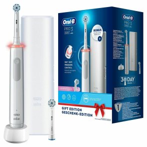 Elektrisk tandbrste Oral-B 3500 Hvid (1)