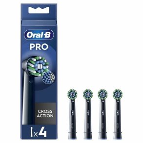 Tandbrstehoved Oral-B Pro Cross action Sort 4 enheder