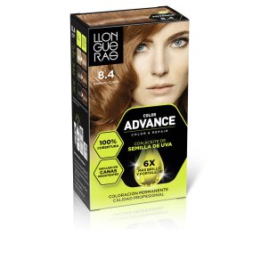 Permanent hrfarve Llongueras COLOR ADVANCE N 8,4-Cobrizo Claro