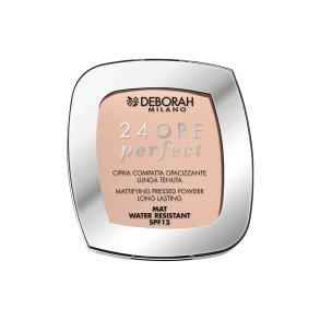 Kompakte pulvere Deborah 24ore Perfect N 02 Light Rose Spf 15 9 g
