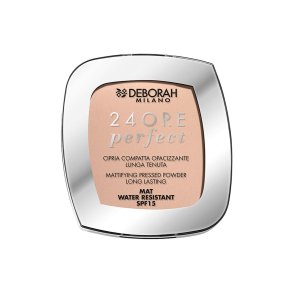 Kompakte pulvere Deborah 24ore Perfect N 03 Rose Spf 15 9 g