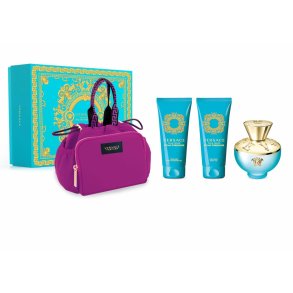 Parfume st til kvinder Versace EDT Dylan Turquoise 4 Dele