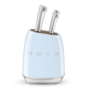 St med kkkenknive og holder Smeg KBSF02PB