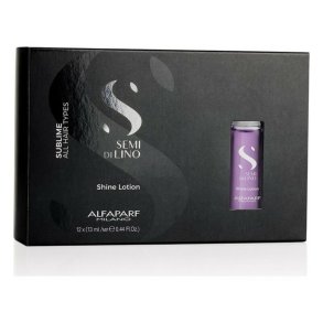 Behandling for at beskytte hret Semi di Lino Sublime Shine Lotion Alfaparf Milano (12 x 13 ml)