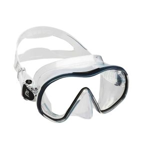 Dykkerbriller Cressi F-Dual Sort Gennemsigtig