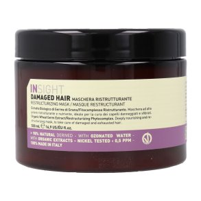 Reparerende hrmaske Insight Damaged Cabello 500 ml