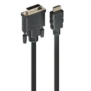 HDMI til DVI-kabel Ewent EC1350 Sort