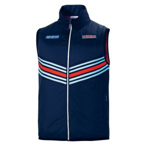 Sport Vest til Mnd Sparco Martini Racing Mrkebl (XXL)