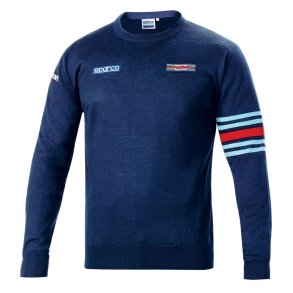 Sweaters uden H�tte til M�nd Sparco Martini Racing M�rkebl�