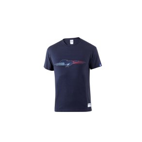 Kort�rmet T-shirt til M�nd Sparco FORD PERFORMANCE S Bl�