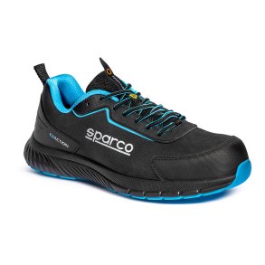Sikkerhedssko Sparco traction nubuck takuma esd s3s sr fo hro sc Sort