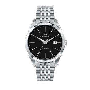 Herreur Philip Watch R8223217001 Sort Slvfarvet ( 41 mm)