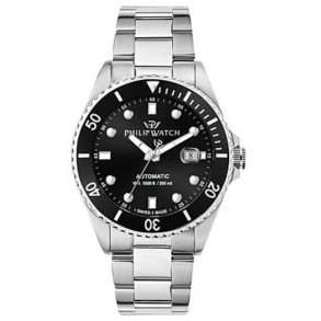Herreur Philip Watch R8223216009 Sort Slvfarvet