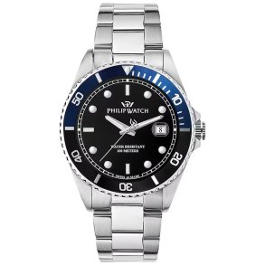 Herreur Philip Watch R8253597091 Sort Slvfarvet