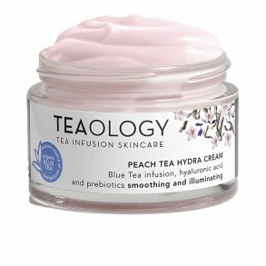 Fugtgivende creme Teaology   Lysreflekterende Fersken-te 50 ml
