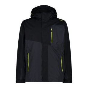 Sport Jakke til M�nd Campagnolo Man Zip Detachable Inn Sort