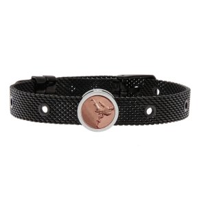 Armbnd til mnd Talent Jewels TJA-1-08-02-2-235 Sort
