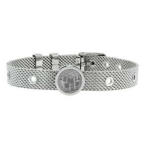 Armbnd til mnd Talent Jewels TJA-5-09-03-1-215 Slvfarvet