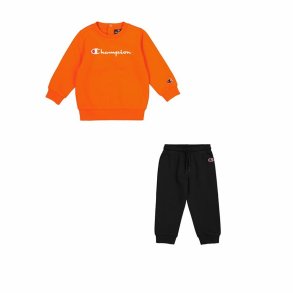Sportstj til Baby Champion Crewneck Suit Orange Mrk orange