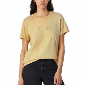 Kortrmet T-shirt til Kvinder Champion Crewneck