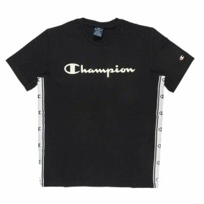 Kortrmet T-shirt til Mnd Champion Crewneck Sort