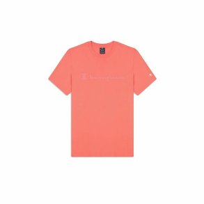 Kortrmet T-shirt til Mnd Champion Crewneck Pink