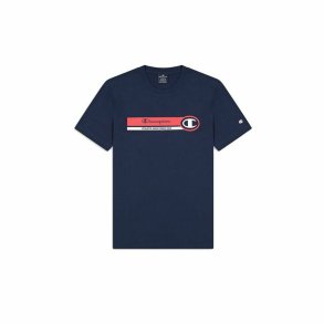 Kortrmet T-shirt til Mnd Champion Crewneck Bl