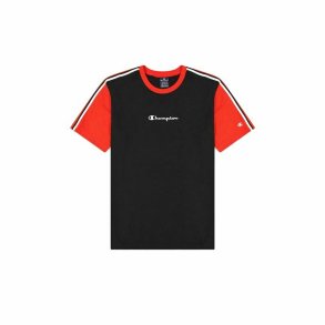 Kortrmet T-shirt til Mnd Champion Crewneck Sort