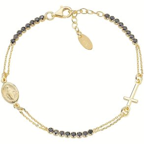 Halskde til kvinder Amen BRCRMIGNZ3 Gylden