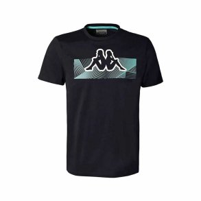 Kortrmet T-shirt til Mnd Kappa Eryx Graphik Mrkebl
