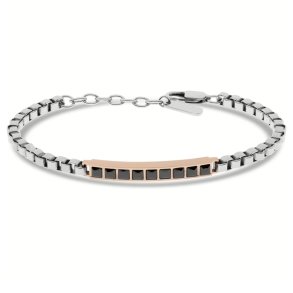 Armbnd til mnd LIU JO MLJ491 Slvfarvet