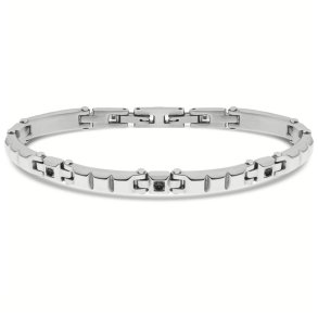 Armbnd til mnd LIU JO MLJ521 Slvfarvet