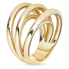 Ring til kvinder LIU JO LJ2727M12 Gylden 12