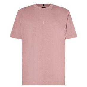 Kort�rmet T-shirt til M�nd Oakley B1B Repeated Pink