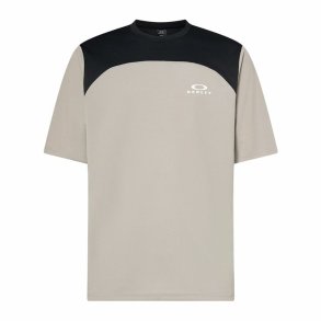 Kortrmet T-shirt til Mnd Oakley Free Ride SS Beige