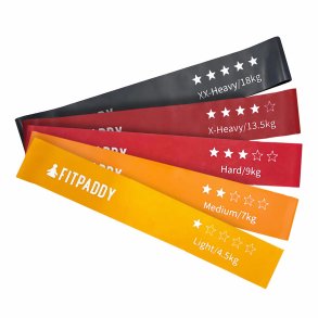 Elastiske modstandsbnd Fitpaddy Multifarvet