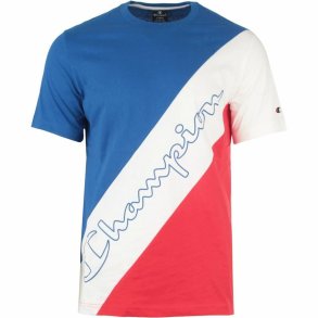 Kortrmet T-shirt til Mnd Champion Sportswear Bl