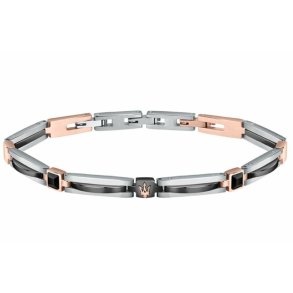 Armbnd til mnd Maserati JM223ATZ19 Rustfrit stl 21 cm
