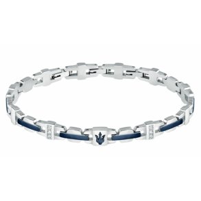 Armbnd til mnd Maserati JM523AVD32 Rustfrit stl 21,5 cm